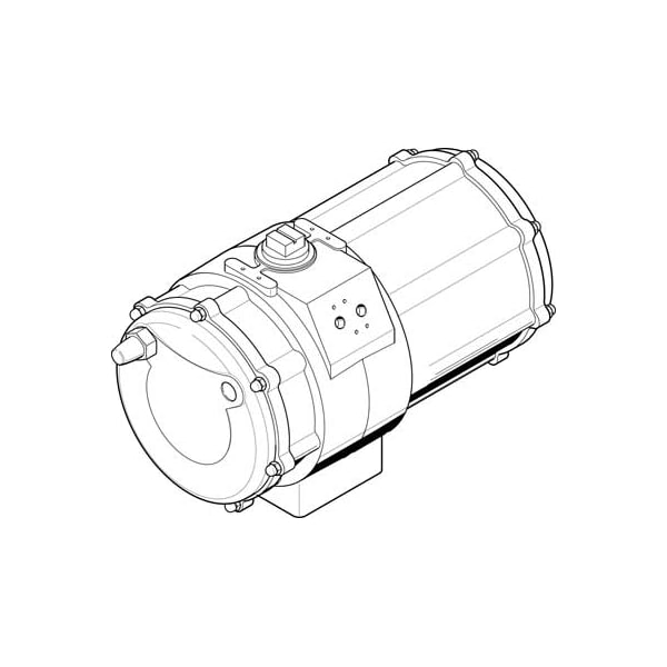 Semi-Rotary Drive DAPS-2880-090-R-F16
